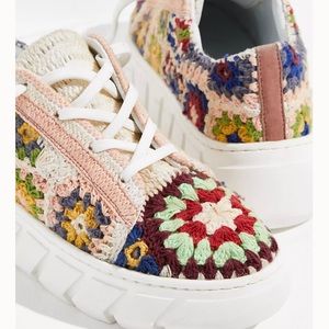 Free People Crochet Sneaker